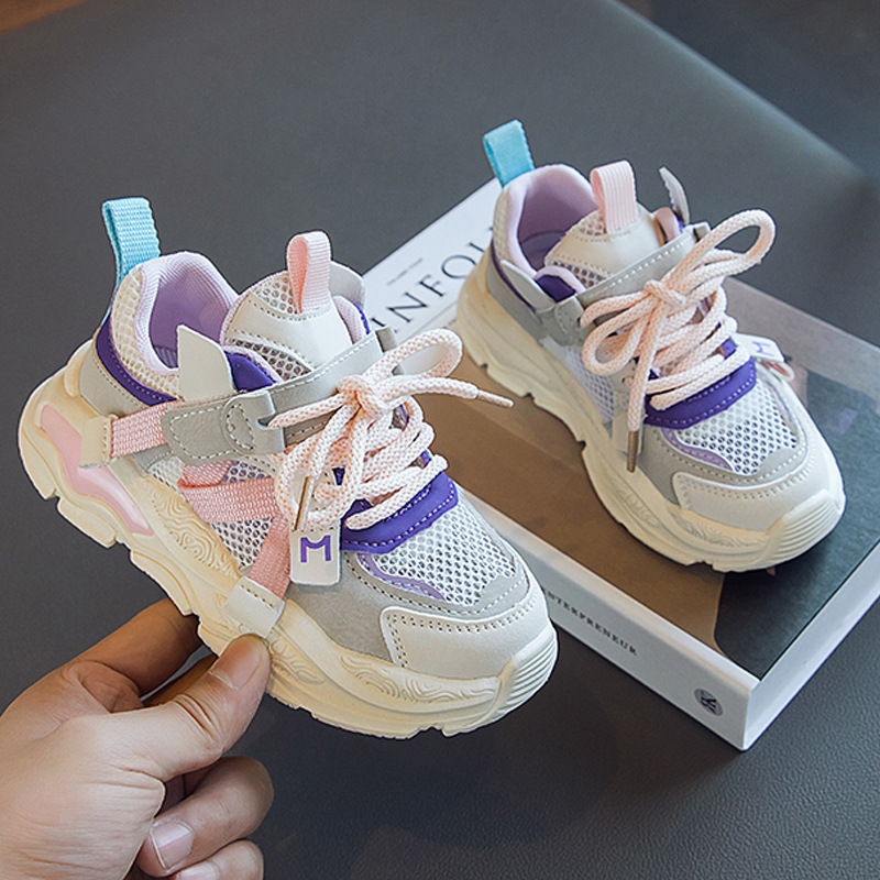 Boys' Fashion Simple Hollow Mesh Sneakers - Image 6