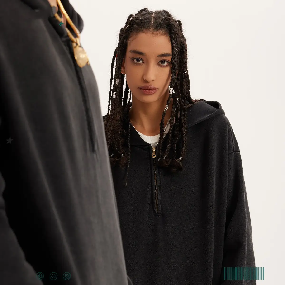 Weiyi High Street Loose Retro Fashion Brand Male