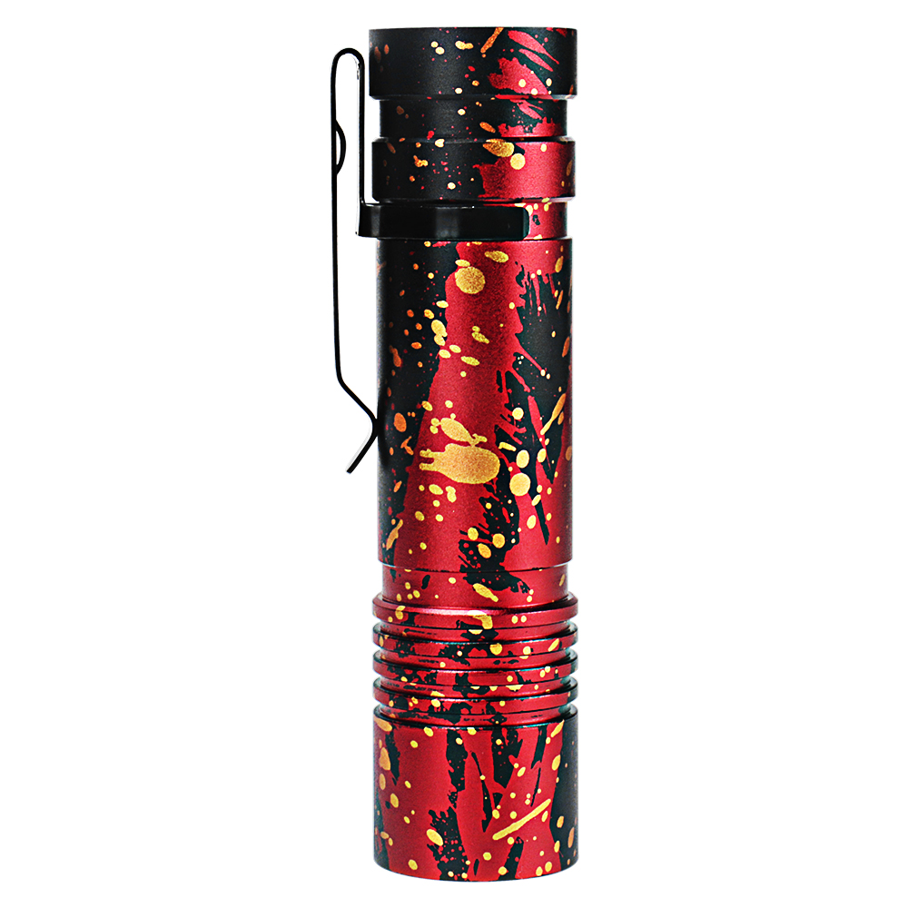 Mini Camouflage LED Flashlight Rechargeable Torch Lamp Camping Portable Light — image 9
