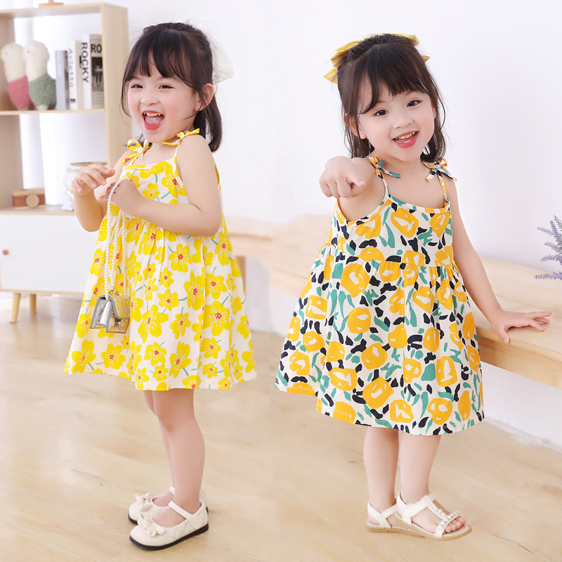 Children's Ins Style Princess Suspender Dress
