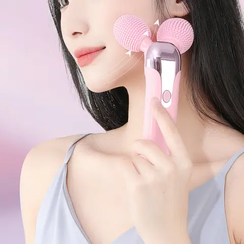 Facial Cleansing and Face Slimming Roller Vibration Beauty