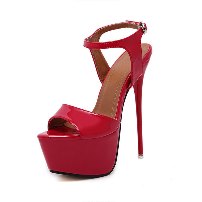 Super High Heel Stage Catwalk Shoes