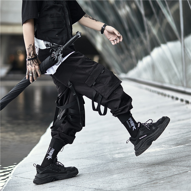 Title 18, Pantalon Casual Homme Ample Type Legging Confor...