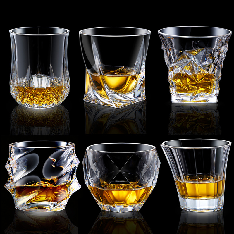 Title 5, Quartet de verres à whisky créatifs personnalis...