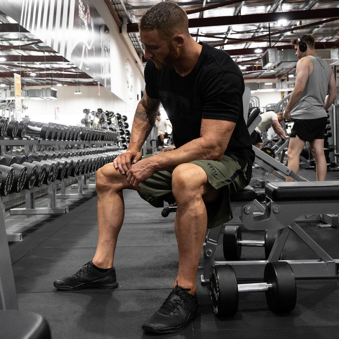 Men's Fashion Casual Exercise Double-layer Shorts