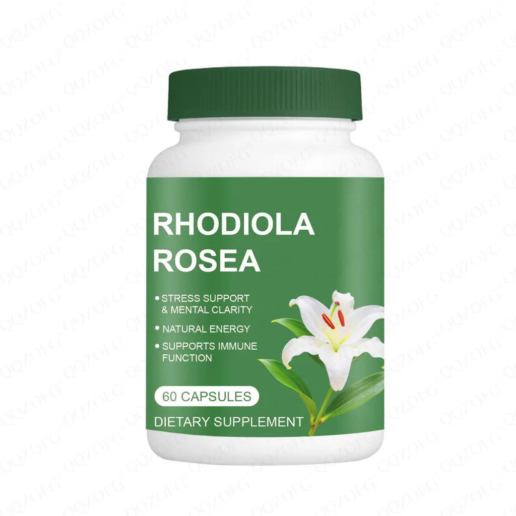 Rhodiola Rosea Capsule Natural Ingredient Stress Support&mental Clarity 60 Count - 60 Count