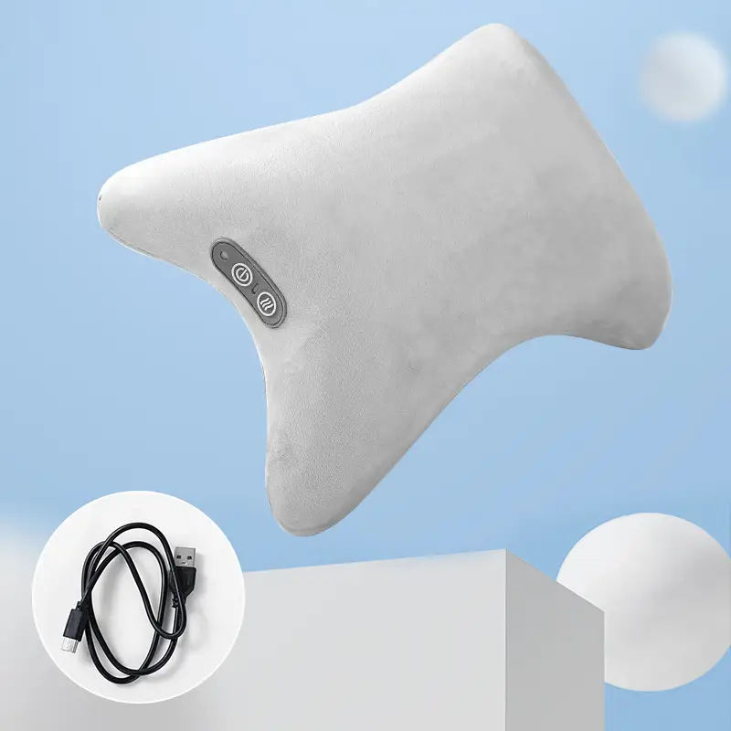 Office Nap Vibrating Massage Hot Compress Pillow