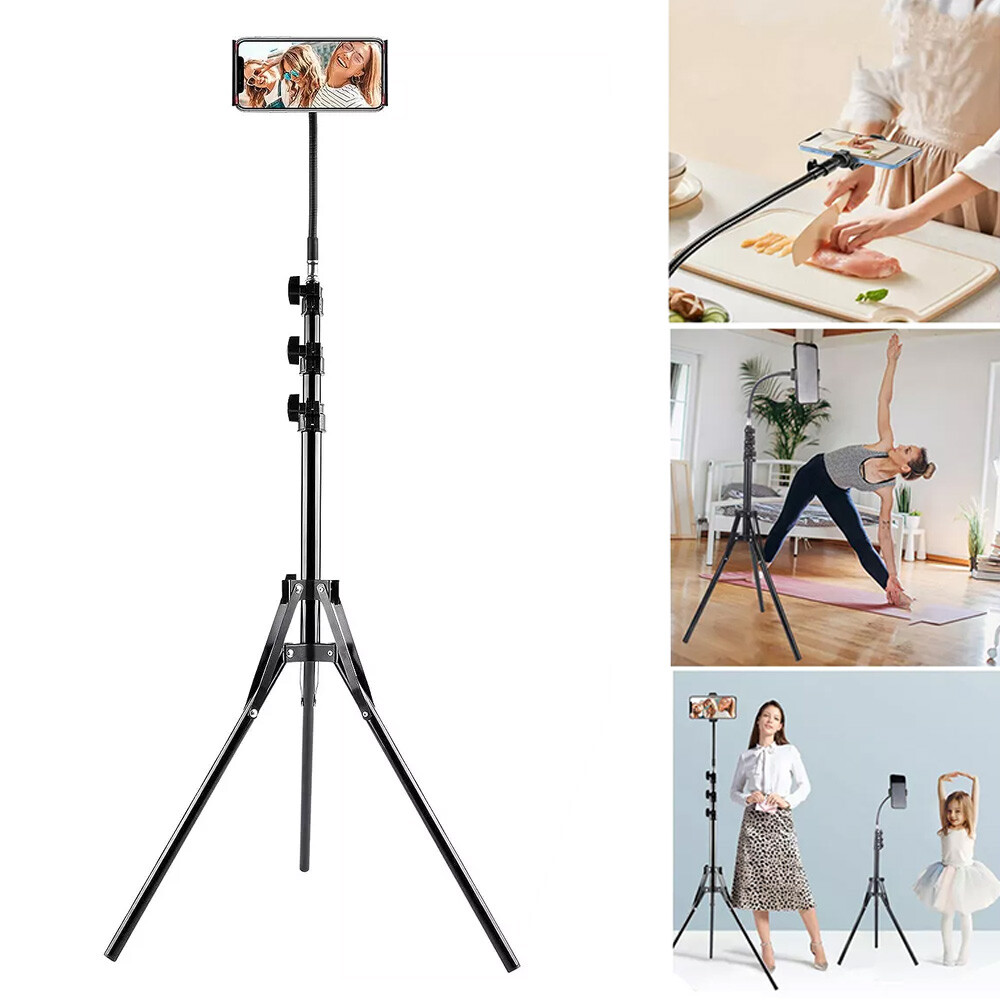 190CM Tall Flexible Phone Tripod With Gooseneck Heavy Duty Stand UK — image 7