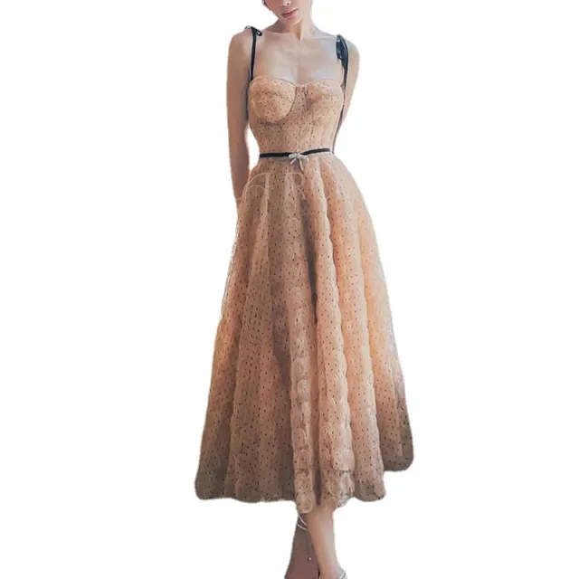Tall And Slim Drawstring Dress Offwhite - Shop at LoveMi