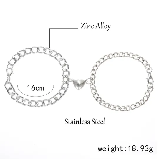 Matching Hearts · par-armband, bild 2 av 4