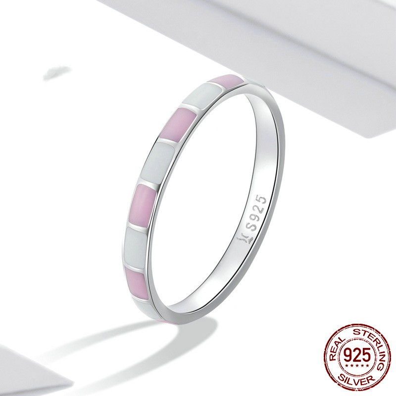 European And American Popular Simple Sterling Silver S925 Female Finger Ring
