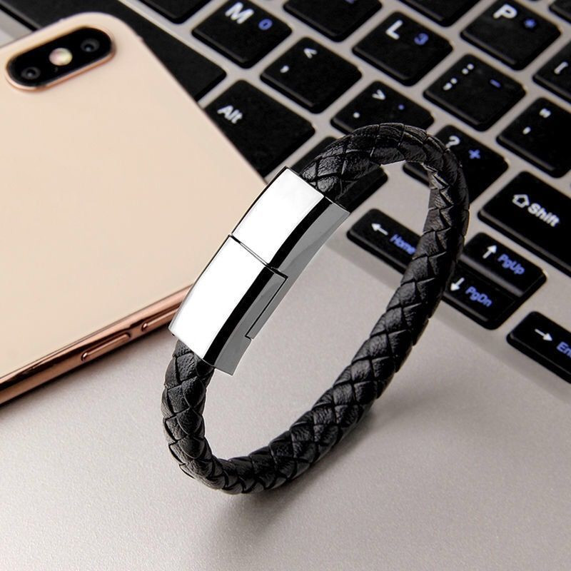 New USB Charging Cable Bracelet for iPhone, Data Charge Cord, USB-C - 第 11/13 張圖片