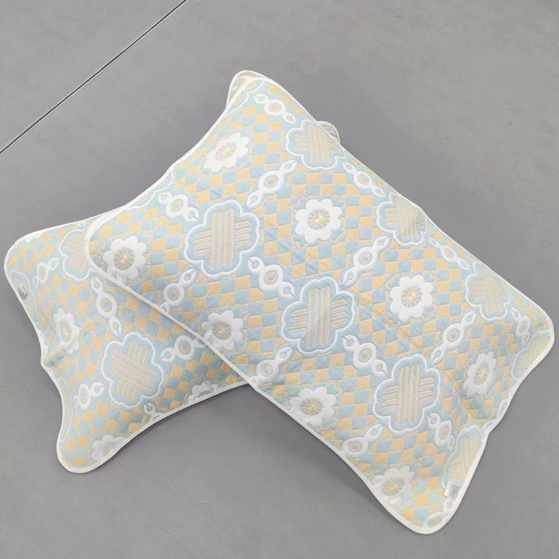 Title 7, Gauze Six-layer Cotton Cloth Soft Seat Pillow Case