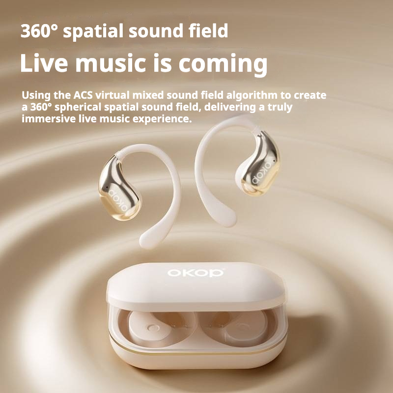 KP-217 Best-selling Open-Ear Bluetooth Headphones OWS Long Battery Life Sports-Ready Low-Latency Gaming Non-In-Ear Design In Stock Now 1