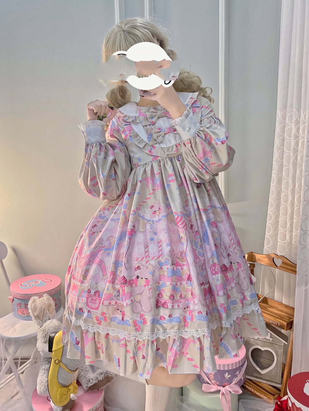 Party Op Long Sleeve Dress Autumn