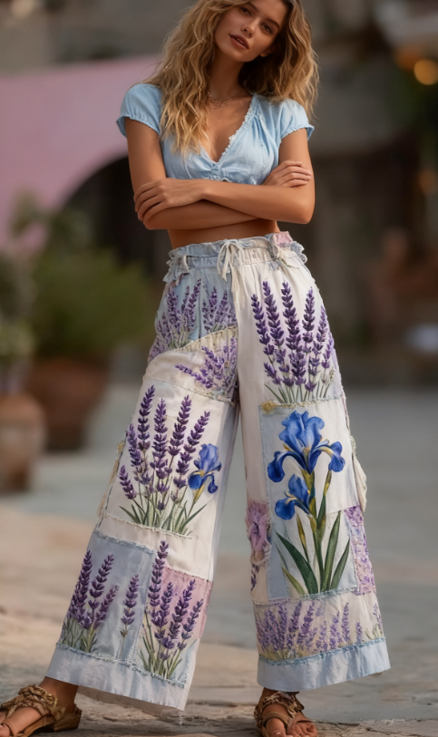 Pantalon long décontracté pour femme