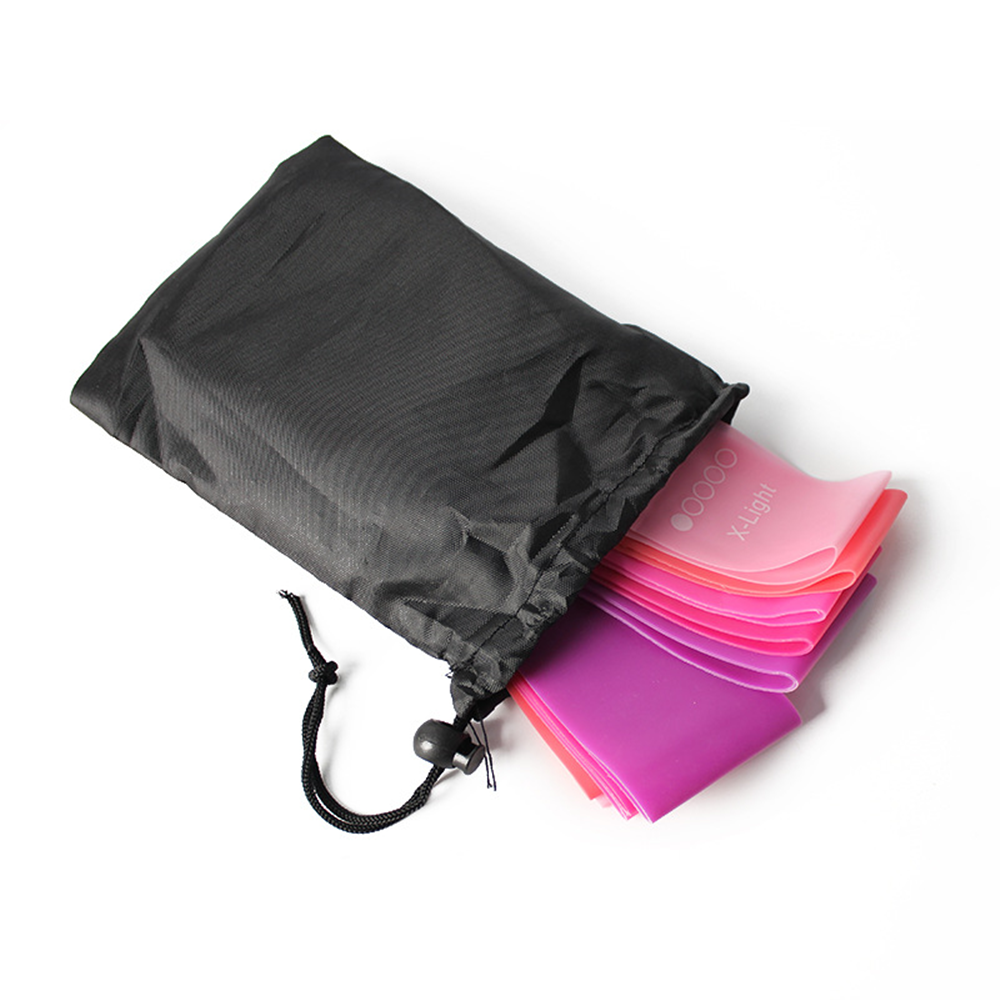 Resistance Bands Loop Set Of 5 Exercise Strength Workout Fitness Yoga Booty Band