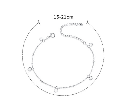 Title 1, Eenvoudige veelzijdige hartvergulde damesarmband