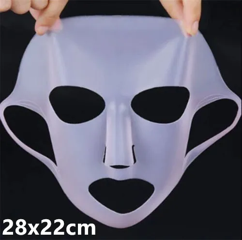 Eco friendly hanging ear silicone mask Pink 28X22Cm - Shop at LoveMi