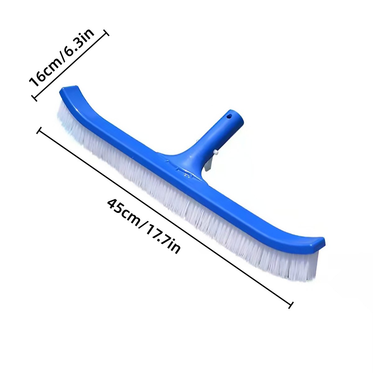 Plastic Pool Brush Cleaning Tool For Swimming Pool Spa Fish Pond Garden Fountain
