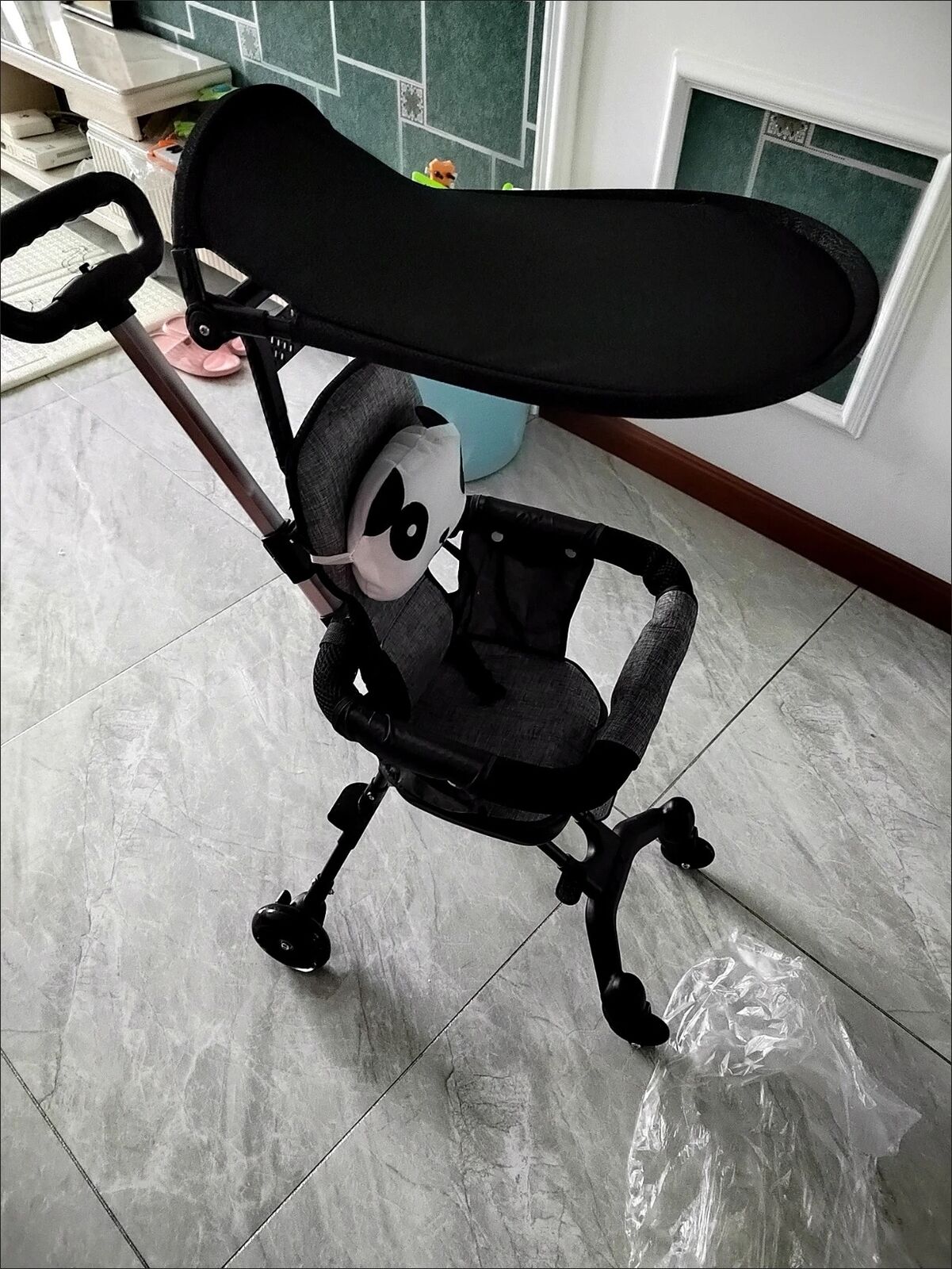 Lightweight Baby Stroller Pram Foldable Pushchair Travel Buggy Travel System UK 13