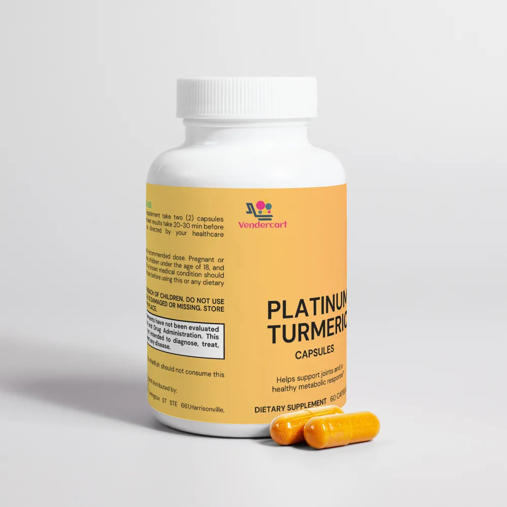Platinum Turmeric Advanced Joint Support, Inflammation Relief, And Antioxidant Protection