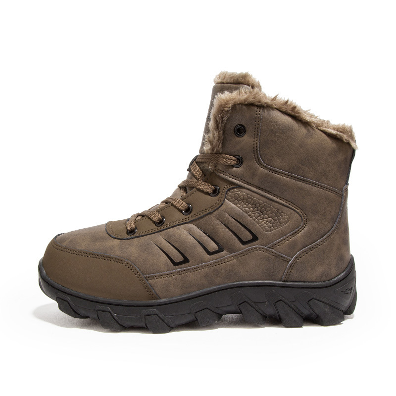 Title 3, Mens Outdoor Warm Thick High-top Cotton Shoes....