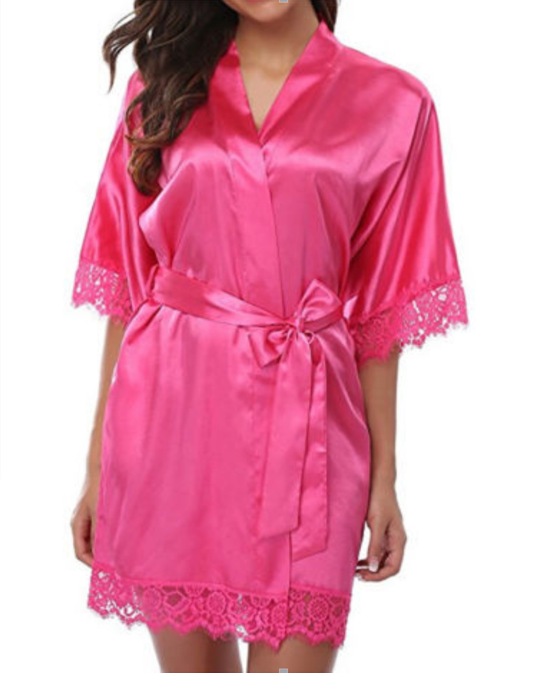 Title 8, Sexy nightdress with ice silk bathrobe