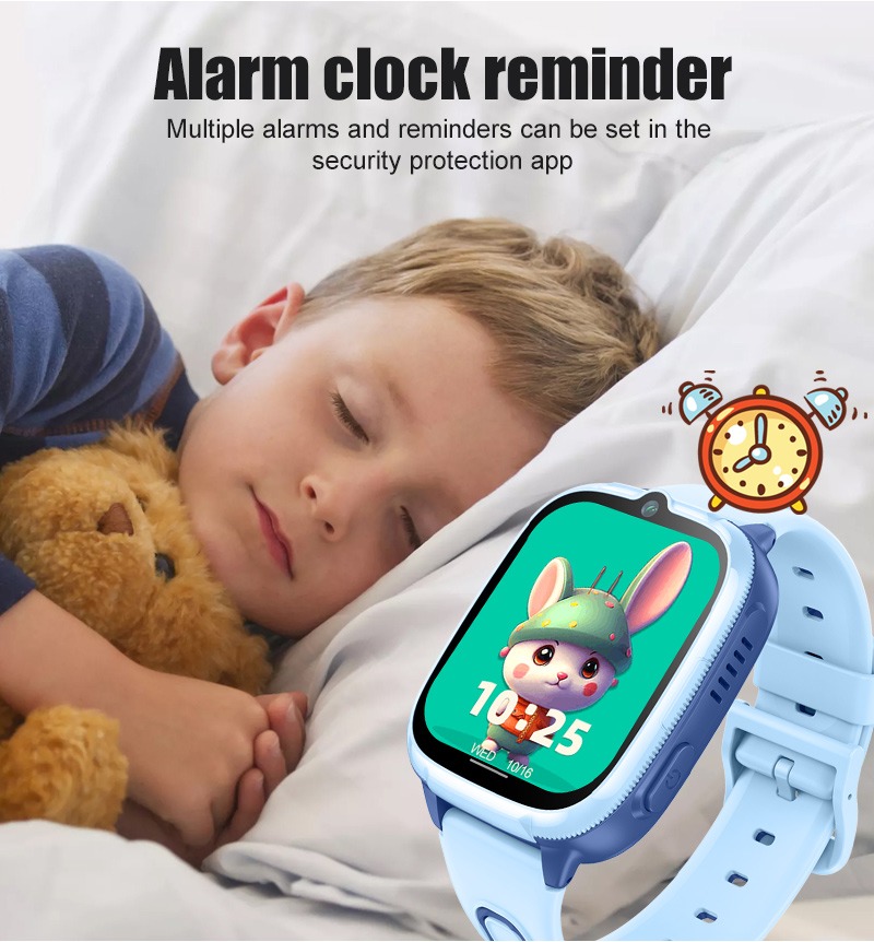 4G Kids Smartwatch D53 GPS Locator Tracker Video Call Smart Watch For Children Waterproof SOS Anti-Lost Watch Parent Control App