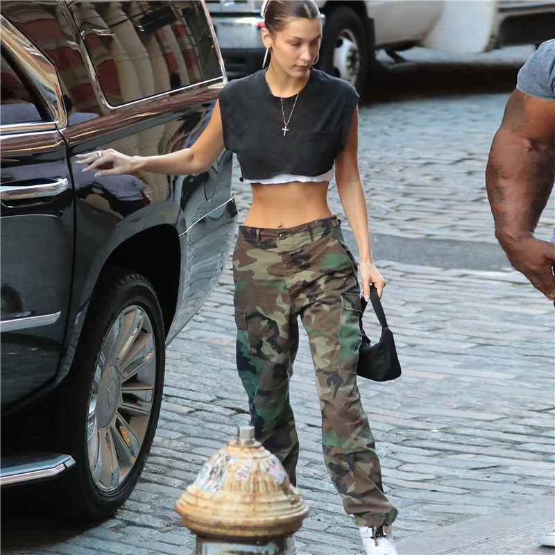 Women's Trousers Loose-fitting Casual Wide-leg Trousers