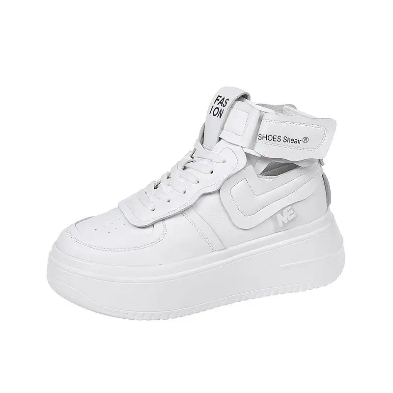 Trifle Thick-soled White Shoes Women's Inner Heightening Sports Daddy Shoes