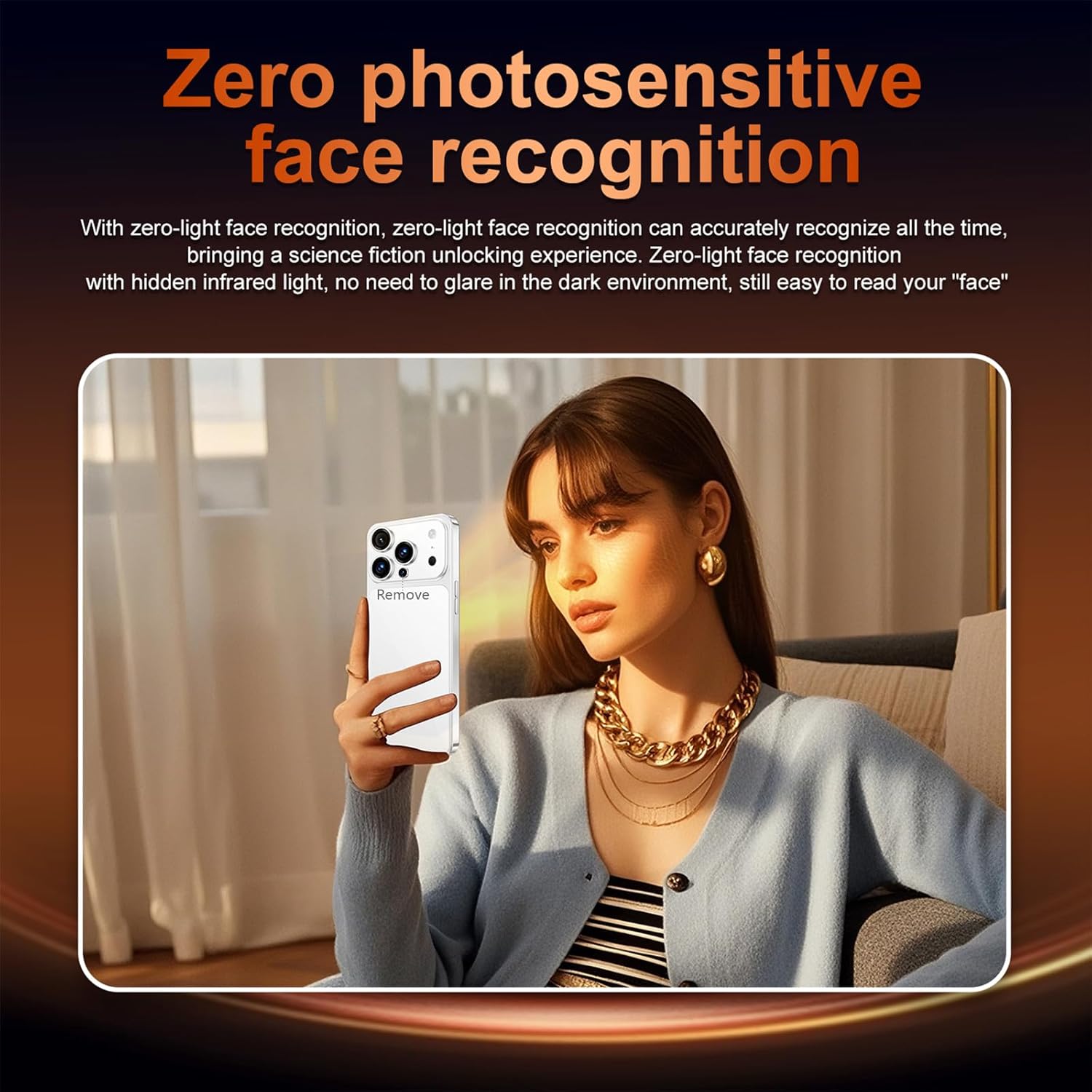 A17 Unlocked Phone Ultra 8GB 256GB Smartphone Android 15 Phone,6800mAh Battery 5G Dual SIM Dual Standby — foto 2