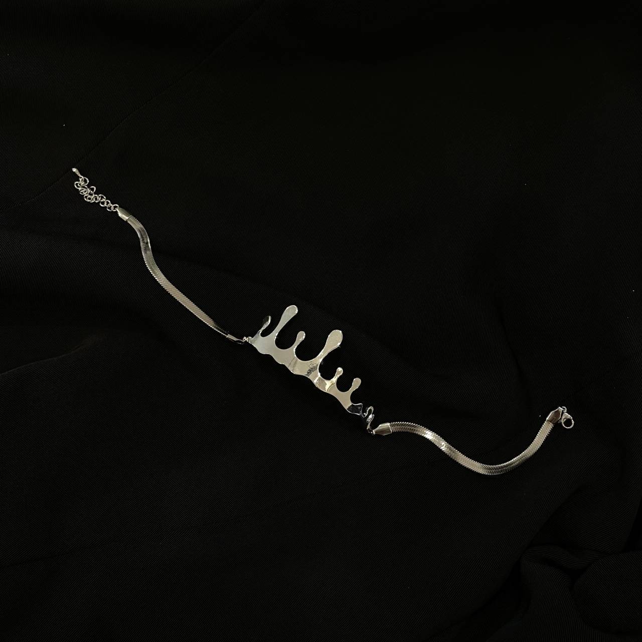 Pastel Liquid Retro Necklace And Clavicle Chain Necklace Sweet And Cool