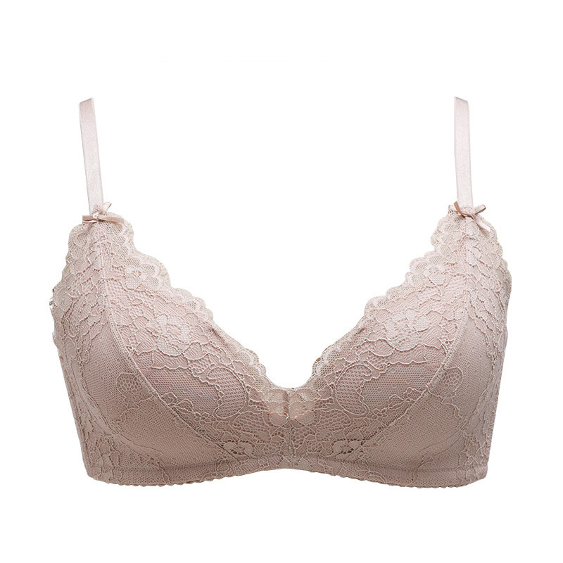 Title 4, Corel Lace Thin Bra Without Steel Ring Bra