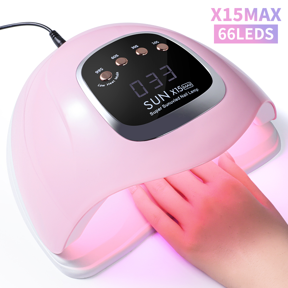 UV LED Nail Lamp, Professional Nail Dryer For Gel Polish Curing - 4 Timer Settings, Fast Drying For Fingers And Toes, Home Salon Manicure Light