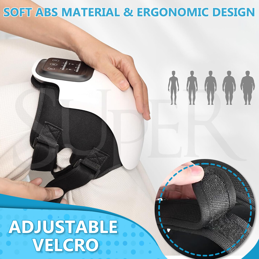 Electric Knee Massager Smart Infrared Heating Therapy Machine Relief Elbow Pain