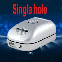 Ultra-quiet Air Double Head Four Fish Tank Oxygen — Single hole