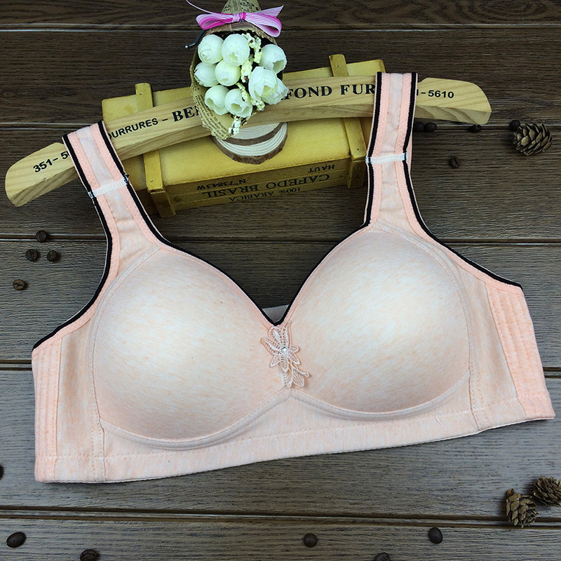 Title 2, Large Size Bra Cotton No Steel Ring Sports Comf...