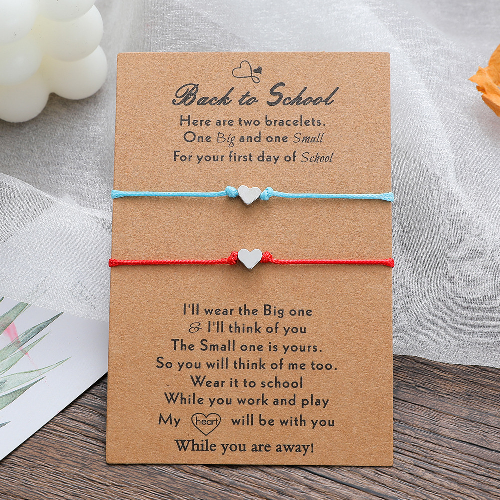 Love Woven Bracelet Personality Back To School