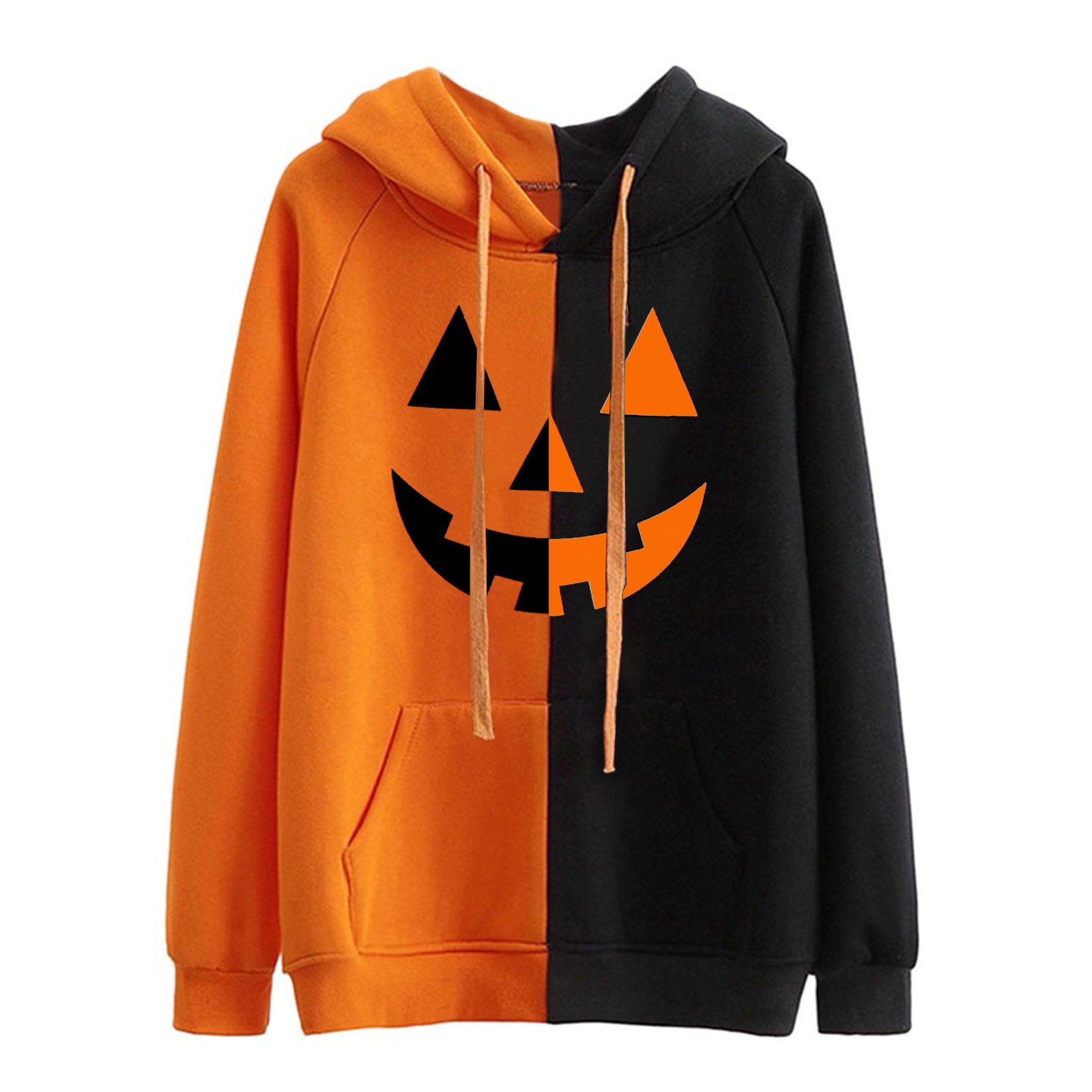 Multicolor Long Sleeve Hooded Printed Hoodie Girl