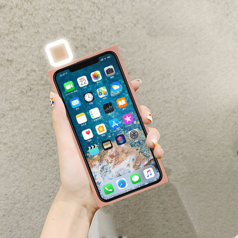 Ring Flashing Mobile Phone deksel Suitable til Selfie Fill - Miniatyr 7