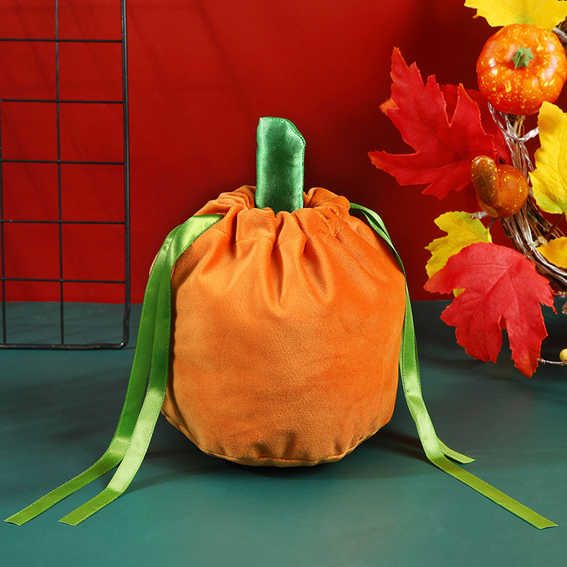 Halloween Decoration Candy Pumpkin Bag
