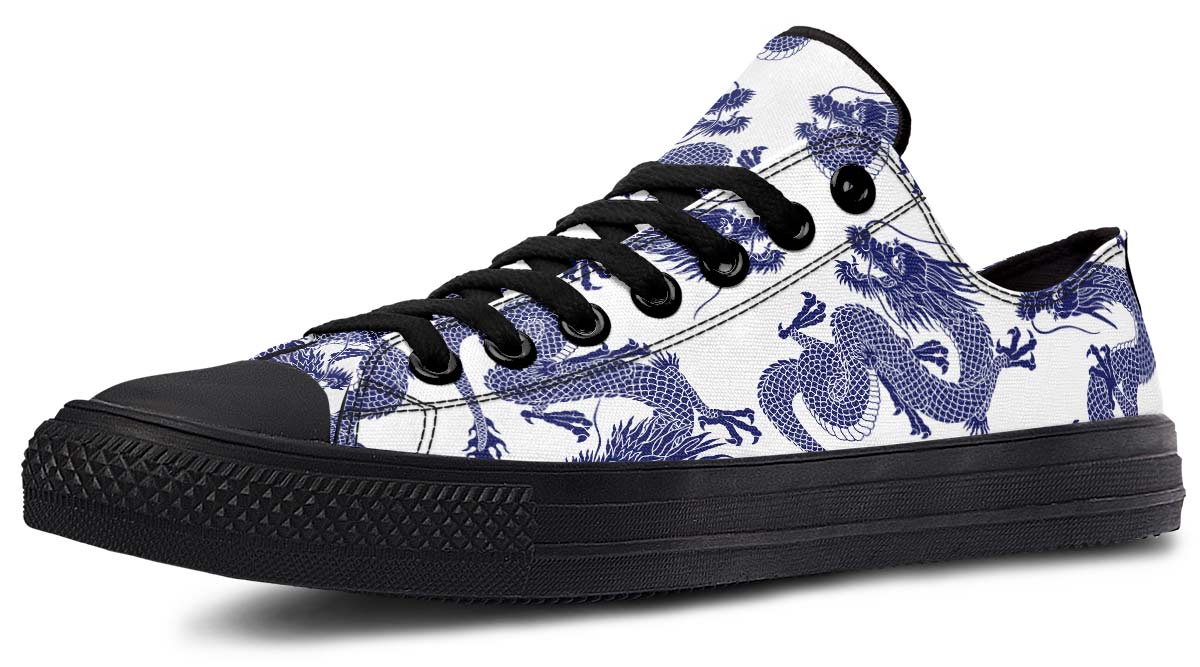 حذاء قماش منخفض الطول بتصميم زوجين عصري