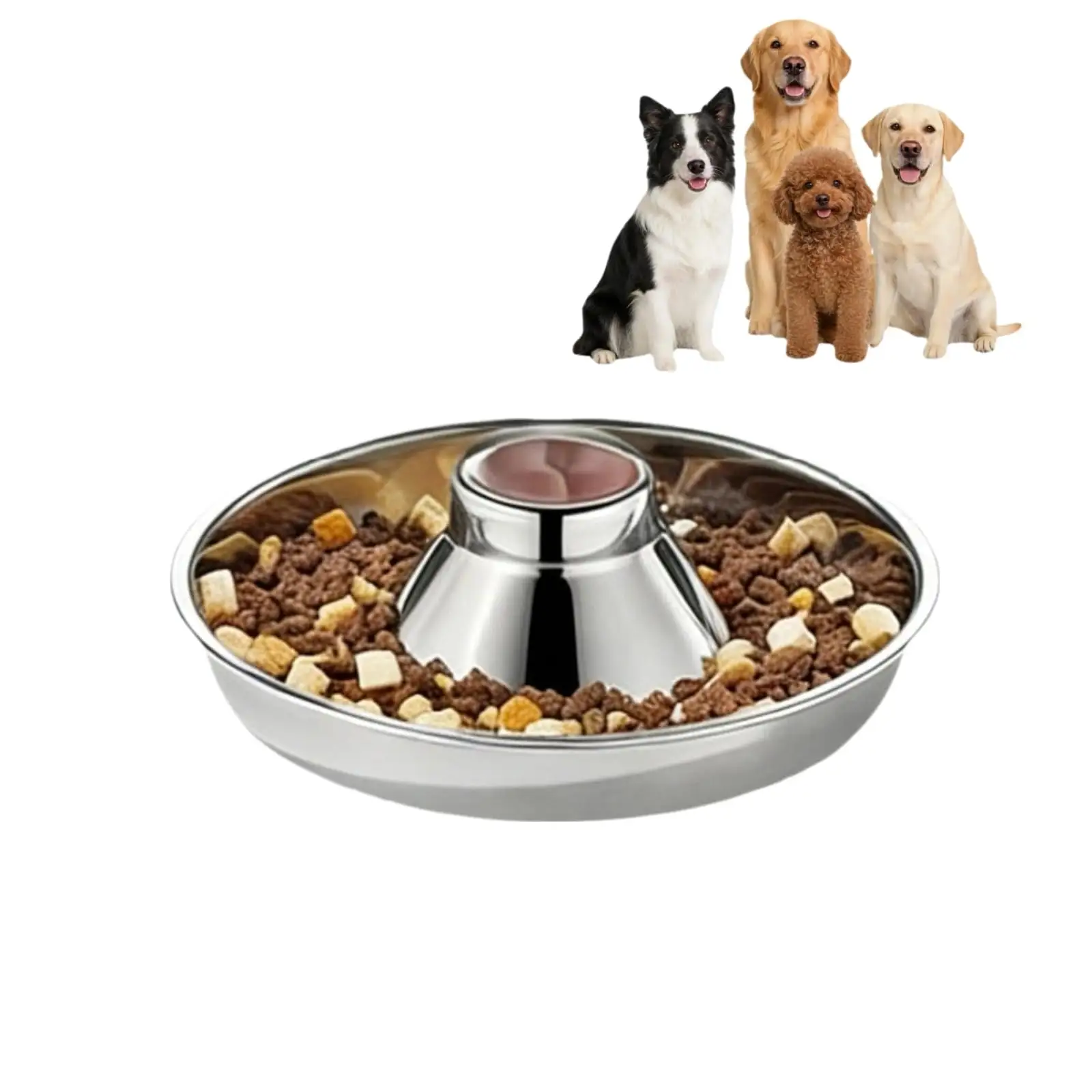 Stainless Steel Puppy Weaning Bowls, Cat Bowls