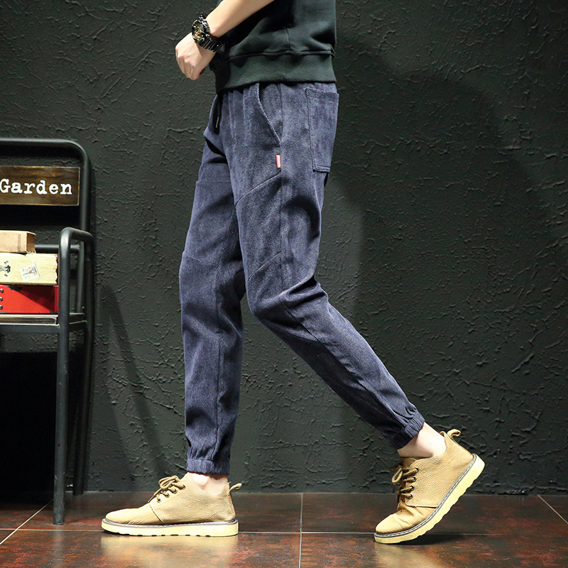 Title 5, Pantaloni Casual Harem Uomo Taglie Forti a Nove...