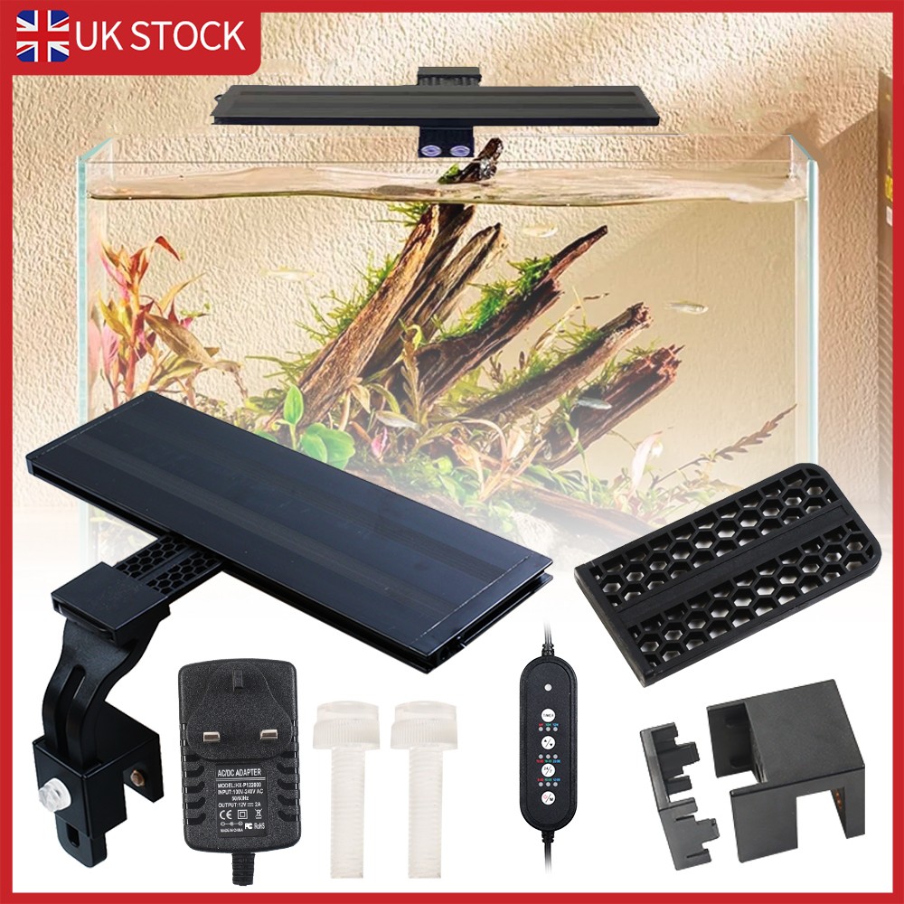 Lumière d'aquarium à spectre complet à clipser, minuterie réglable, luminosité – Image 4