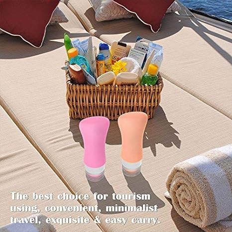 travel bottles leak proof shampoo conditioner toiletries business personal fun outdoors 9 pieces