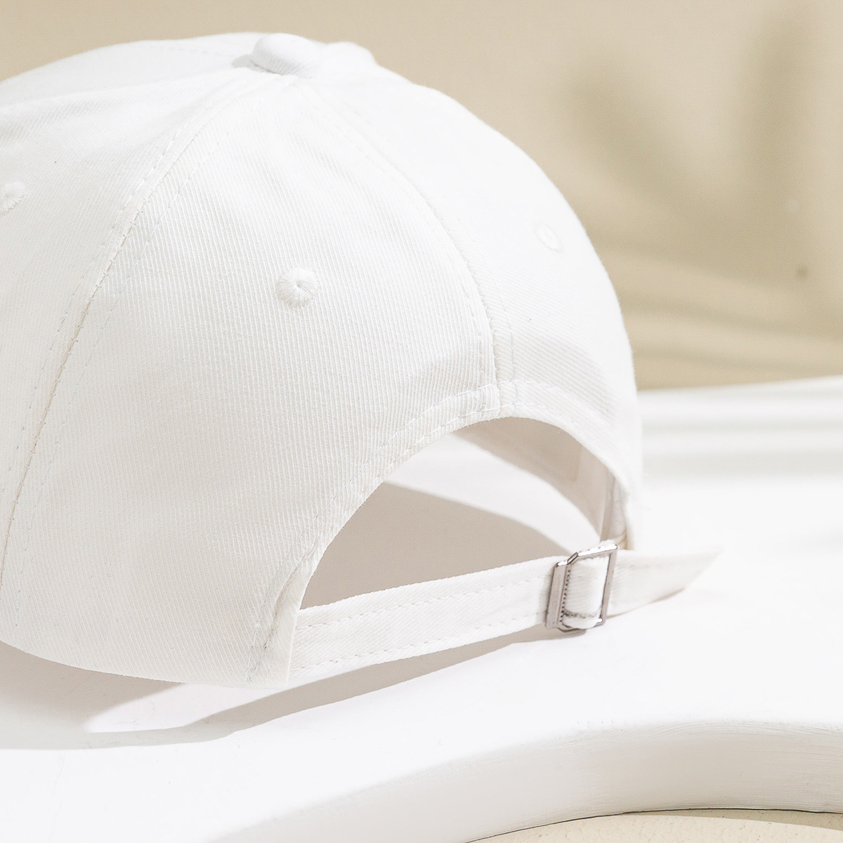 Women's Fashion All-matching Sun-proof Three-dimensional Letter Monochrome Baseball Cap