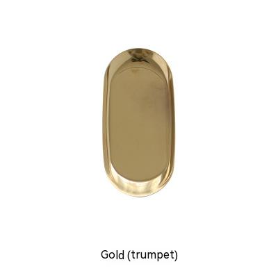 Brass Gold Stainless Steel Desktop Storage Tray Golden Small Tray - Shop at LoveMi