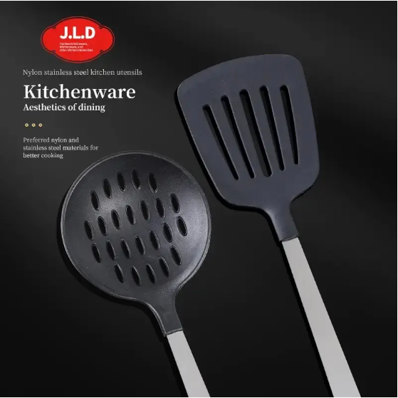 Cooking Utensil Set Premium 5 Piece Kitchen Utensil Set - Stainless Steel